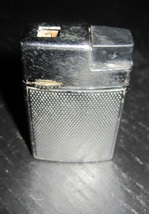 Vintage SIM Chrome Engravable Automatic Gas Butane Lighter - $9.99
