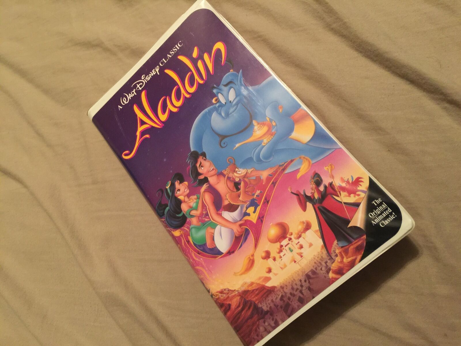 The Walt Disney Classic Aladdin VHS Tape Stock No. 1662 VHS Tapes
