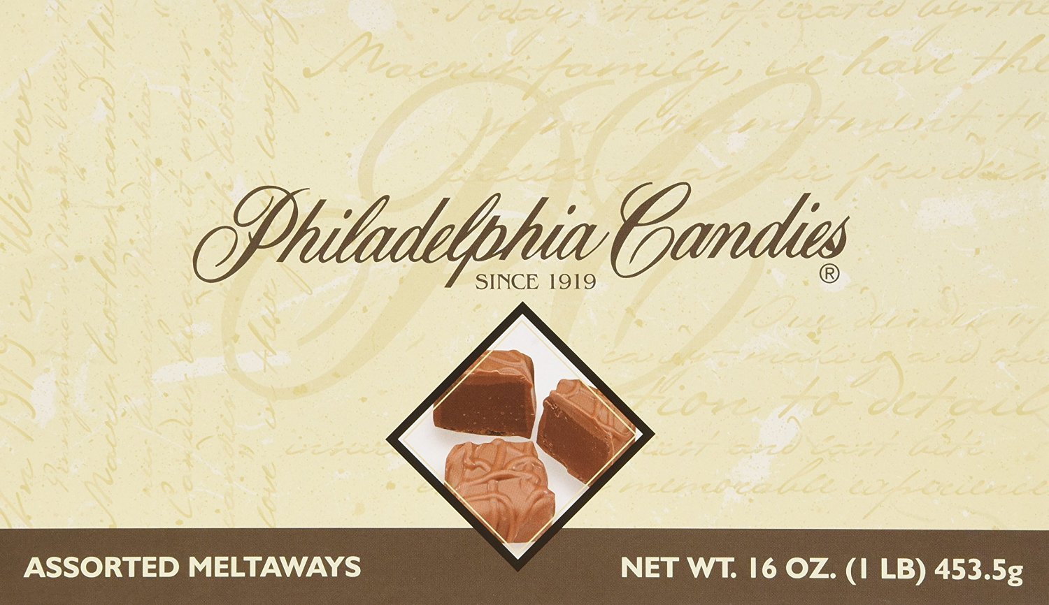 Philadelphia Candies Assorted Meltaway Truffles, Milk Chocolate 1 pound Gift Box