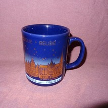 Belgium Halletoren Hotel de Ville Brabo Coffee Mug Cup 11 oz Bockliny Bl... - $13.78