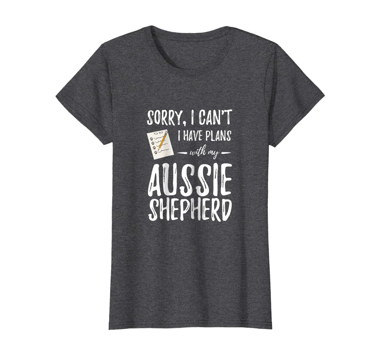 Dog Fashion - Australian Shepherd Dog Lover Plans Shirt Funny Dog Mom Gift Wowen