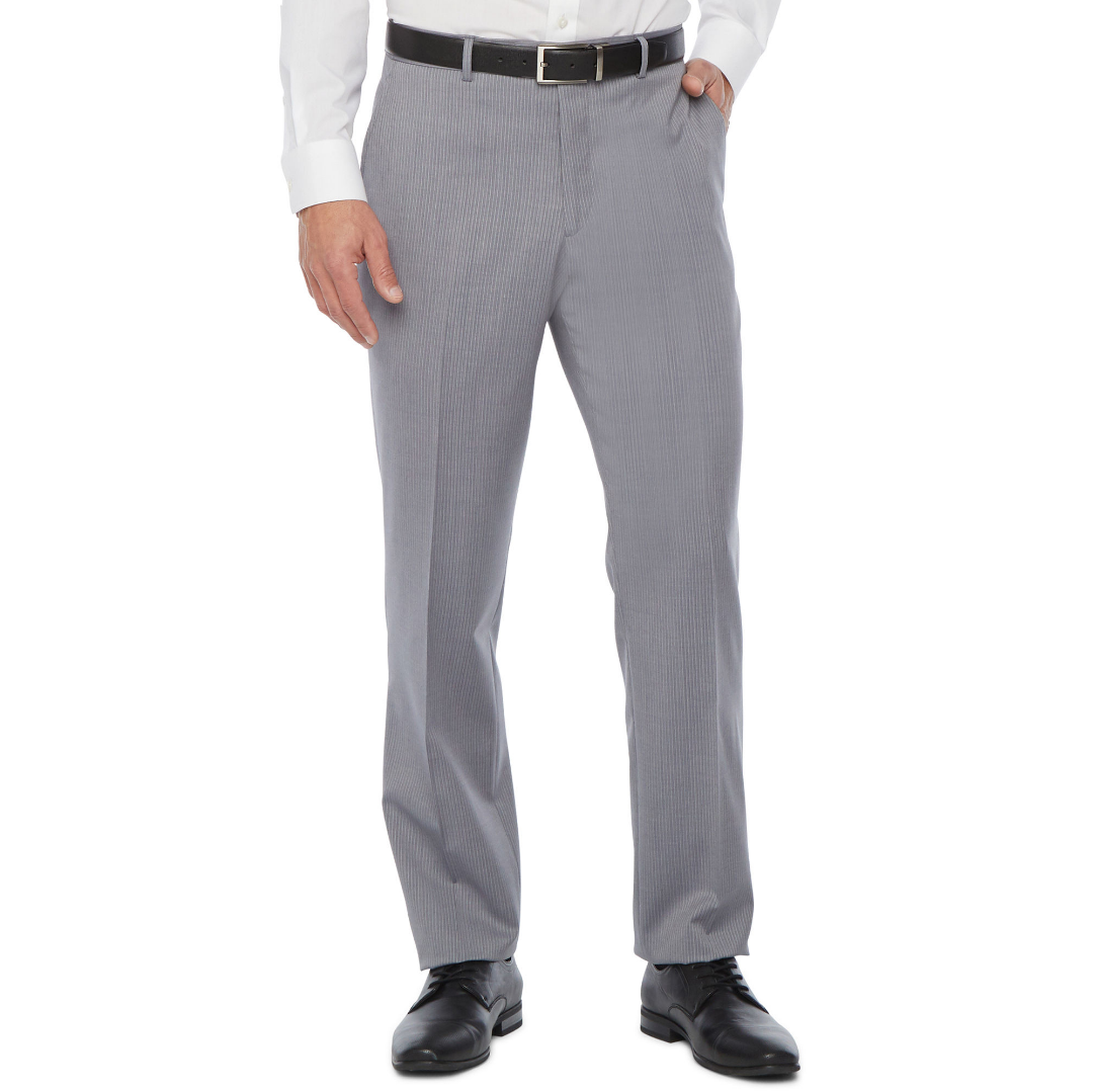Stafford Super Suit Stretch Slim Fit Suit Pants 40