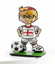 Romero Britto Miniature Figurine World Cup Soccer Player England #333124 Retired
