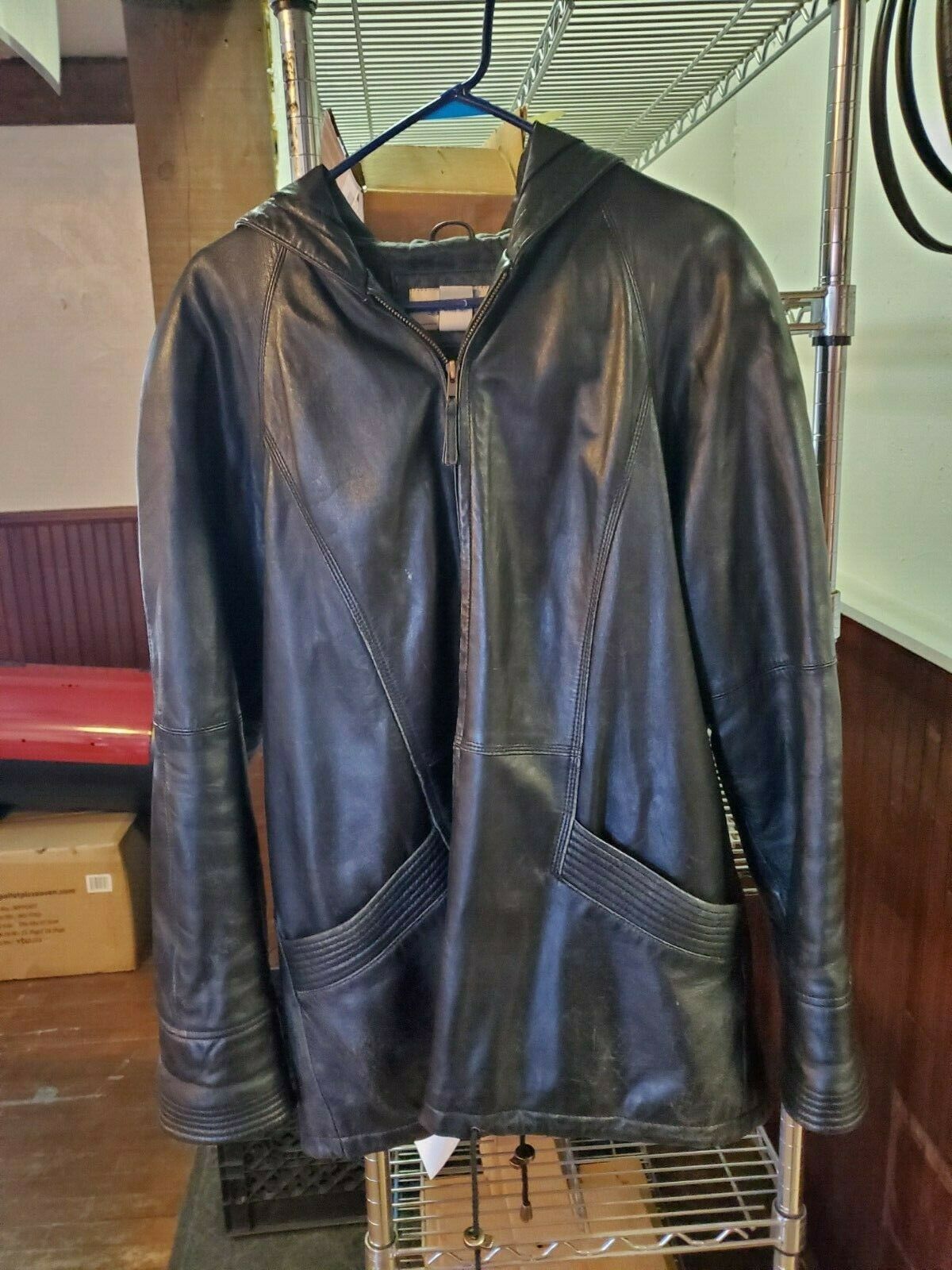 Genuine Sonoma Jean Company Leather Jacket Size Medium Coats & Jackets