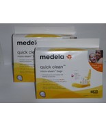 (2 pack) MEDELA - QUICK CLEAN MICRO STEAM BAGS - 5 BAGS/BOX #87024NA, - $14.99