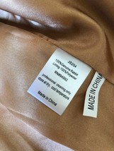 Patrizia Luca Milano Mauve Pink 100% Rabbit Fur Soft Coat Jacket 3/4 Sle... - $150.00