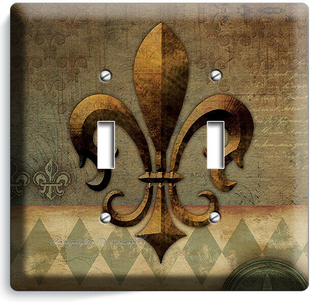 Rustic Fleur De Lis Medieval Flower 2 Gang And 50 Similar Items