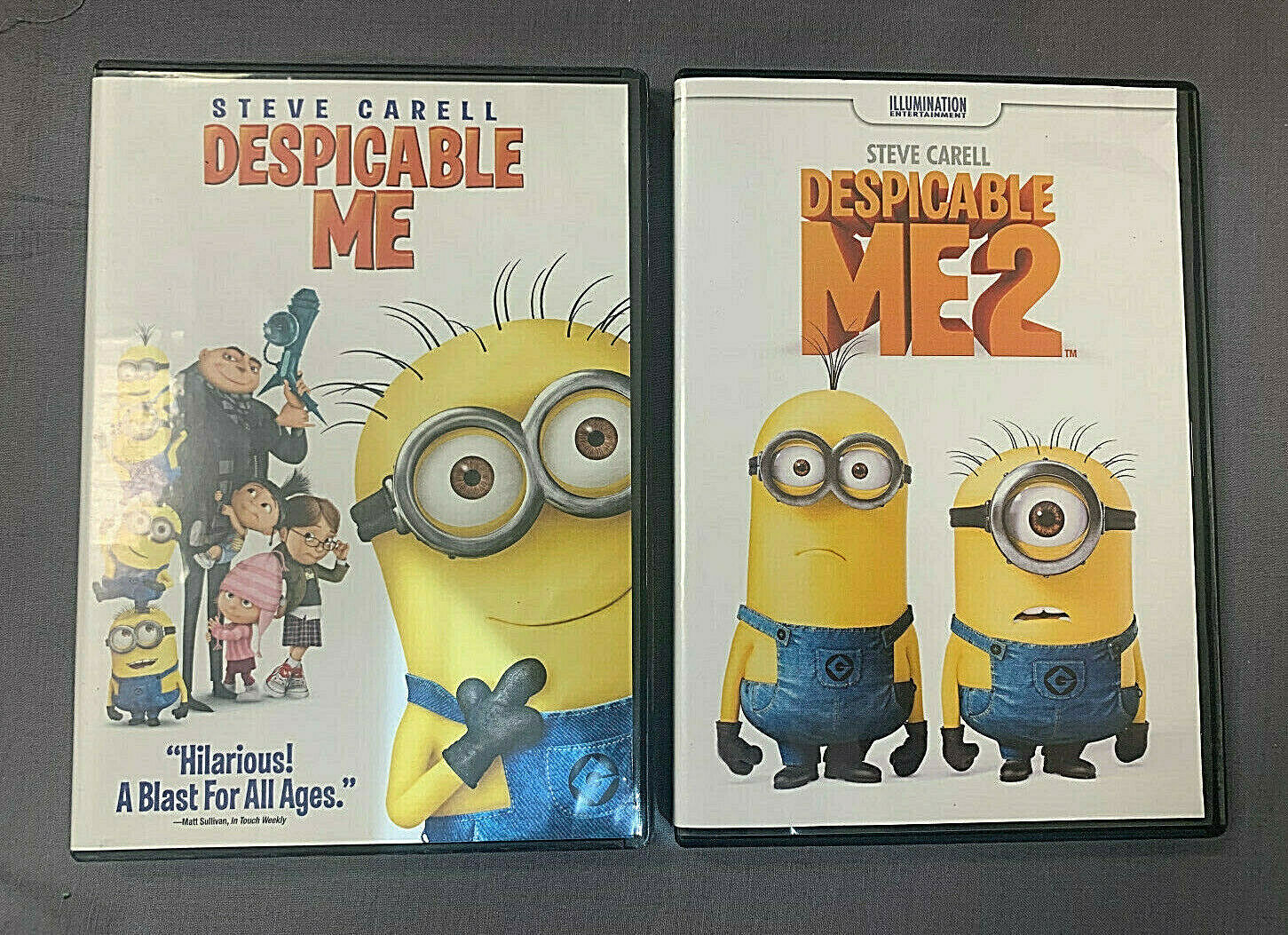 Set of 2 DVD Despicable Me & Despicable Me 2 (2010 & 2013) - DVDs & Blu ...