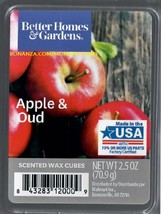Apple Oud Better Homes and Gardens Scented Wax Cubes Tarts Melts - $4.00