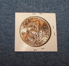 1974 Eisenhower Ike One Dollar Metal Coin-Eagle Landing Back-Lot 5 - $14.50