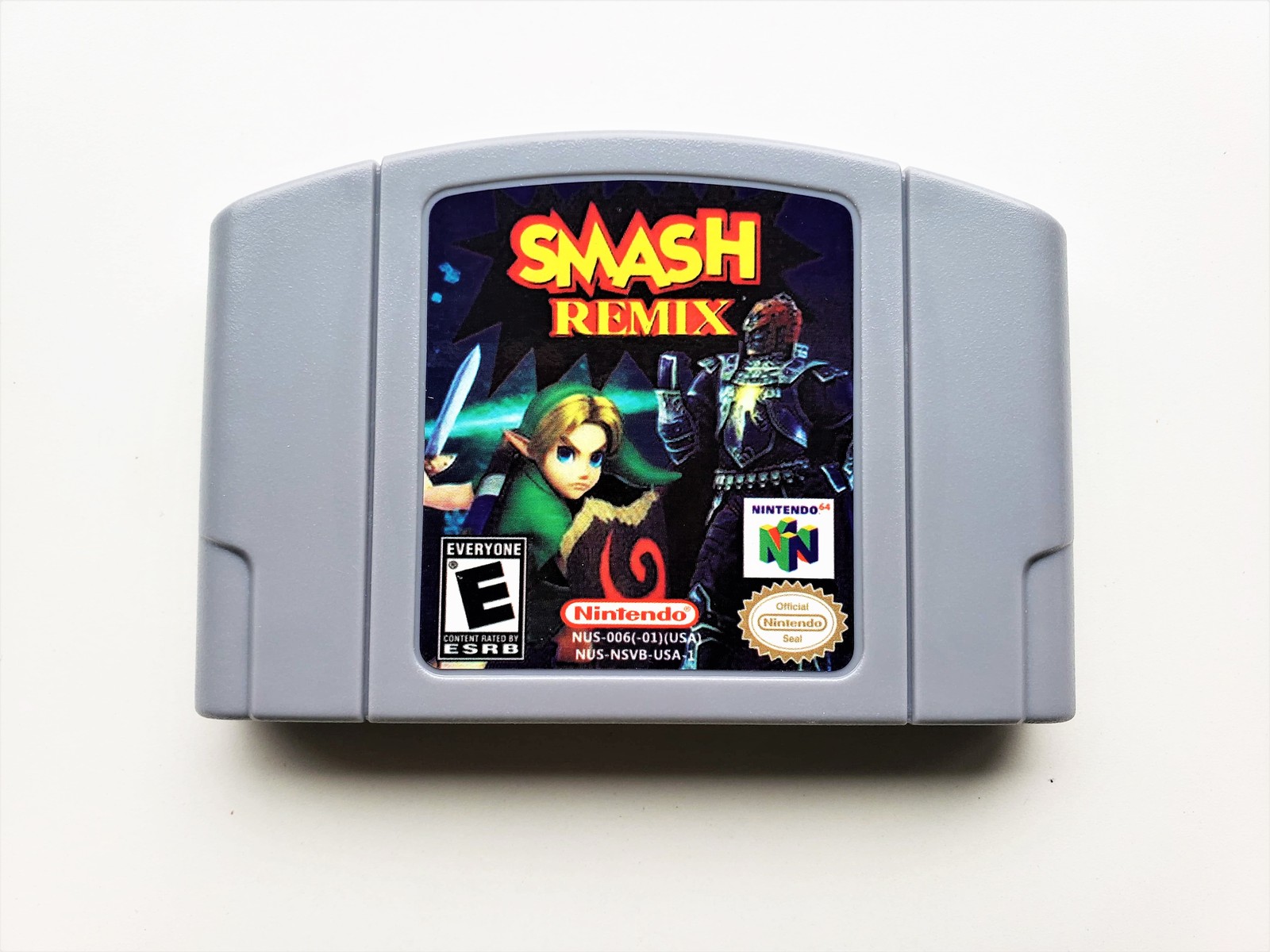 Smash Bros Remix Version N64 Nintendo 64 *Requires Red Ram Expansion Pak*