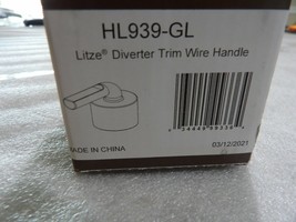 Brizo HL939-GL Diverter Trim Handle - Luxe Gold - $89.10