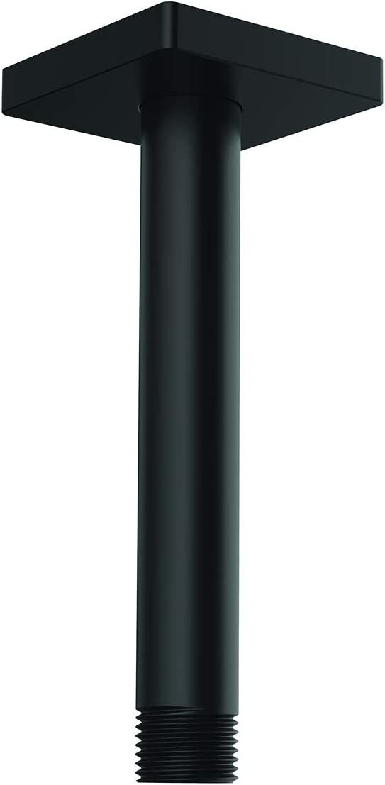 6" Lura CeilingMounted Shower Arm And Flange From Speakman,, Mb In Matte Black. Shower