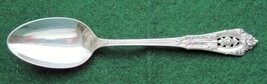 Wallace Sterling Silver &quot;Rose Point&quot; Pattern Teaspoon - 8 Avail. Pr. Ea. - $33.24