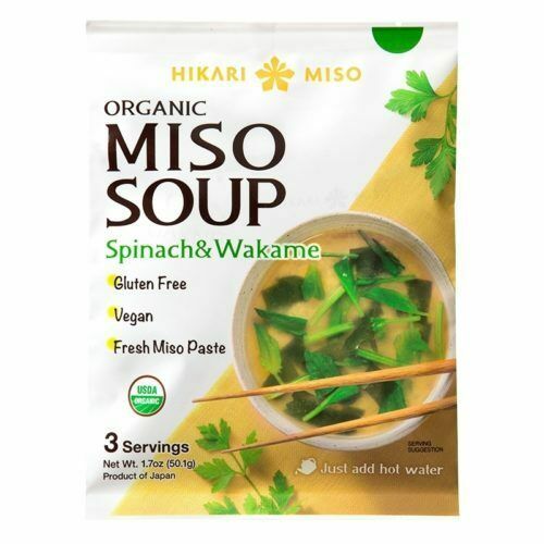 Primary image for 2 PACK HIKARI ORGANIC MISO SOUP SPINACH & WAKAME