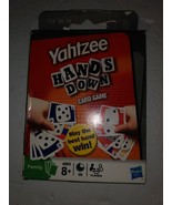 *New* Yahtzee Hands Down Card Game by Hasbro 2009 8+ - $9.89