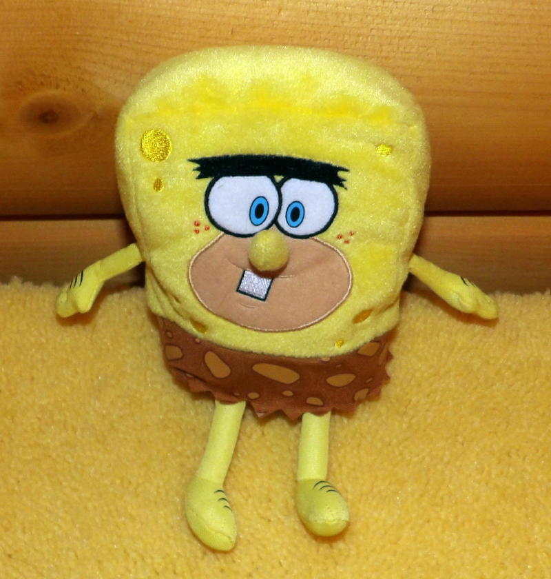 caveman spongebob plush