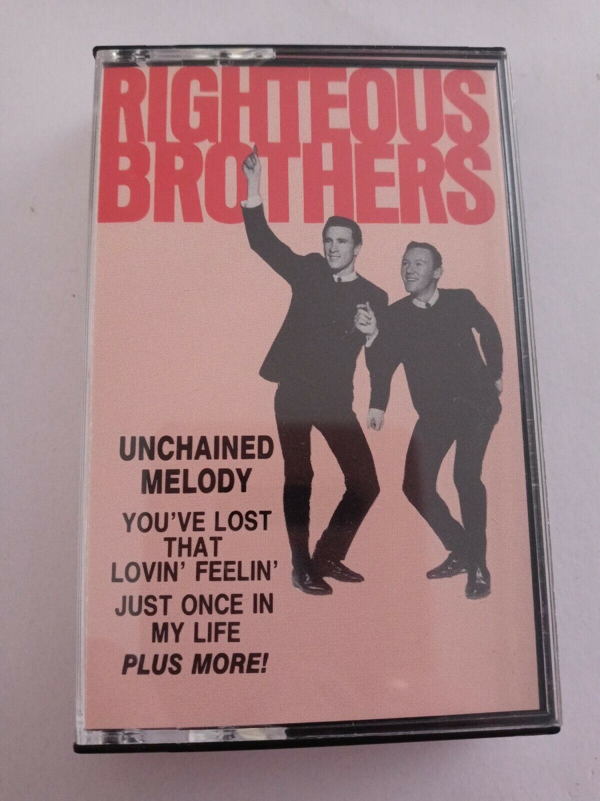 Righteous Brothers Unchained Melody Cassette 1992 Cassettes