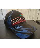 Men&#39;s  blue black Daytona 500 International Speedway Flamed Hat adjustable  - $18.99