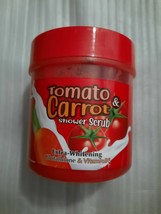 Rdl Tomato & Carrot Extra Whitening Shower Scrub + Glutathione & Vitamin B3 - $29.70