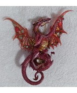 ASHTON DRAKE DRAGONS of the CRYSTAL CAVE ORNAMENT COLLECTION - EMBER - $30.00