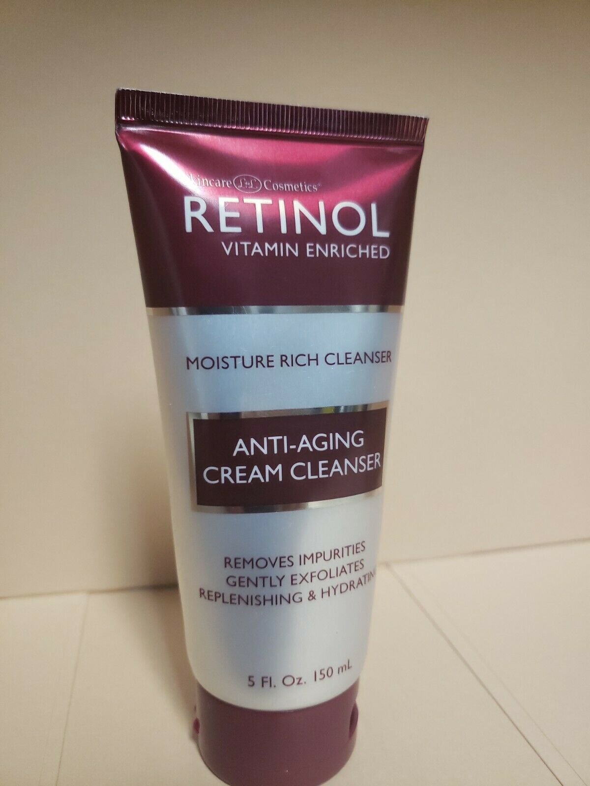 New Retinol AntiAging Cream Cleanser Exfoliate Skin Moisture 5 fl oz AntiAging Products