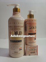 purec egyptian magic whitening gold lotion, shower gel,face cream with e... - $96.50