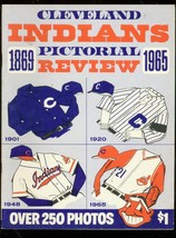 CLEVELAND INDIANS PICTORIAL REVIEW: 1869-1965-TONS PICS VF - $107.19