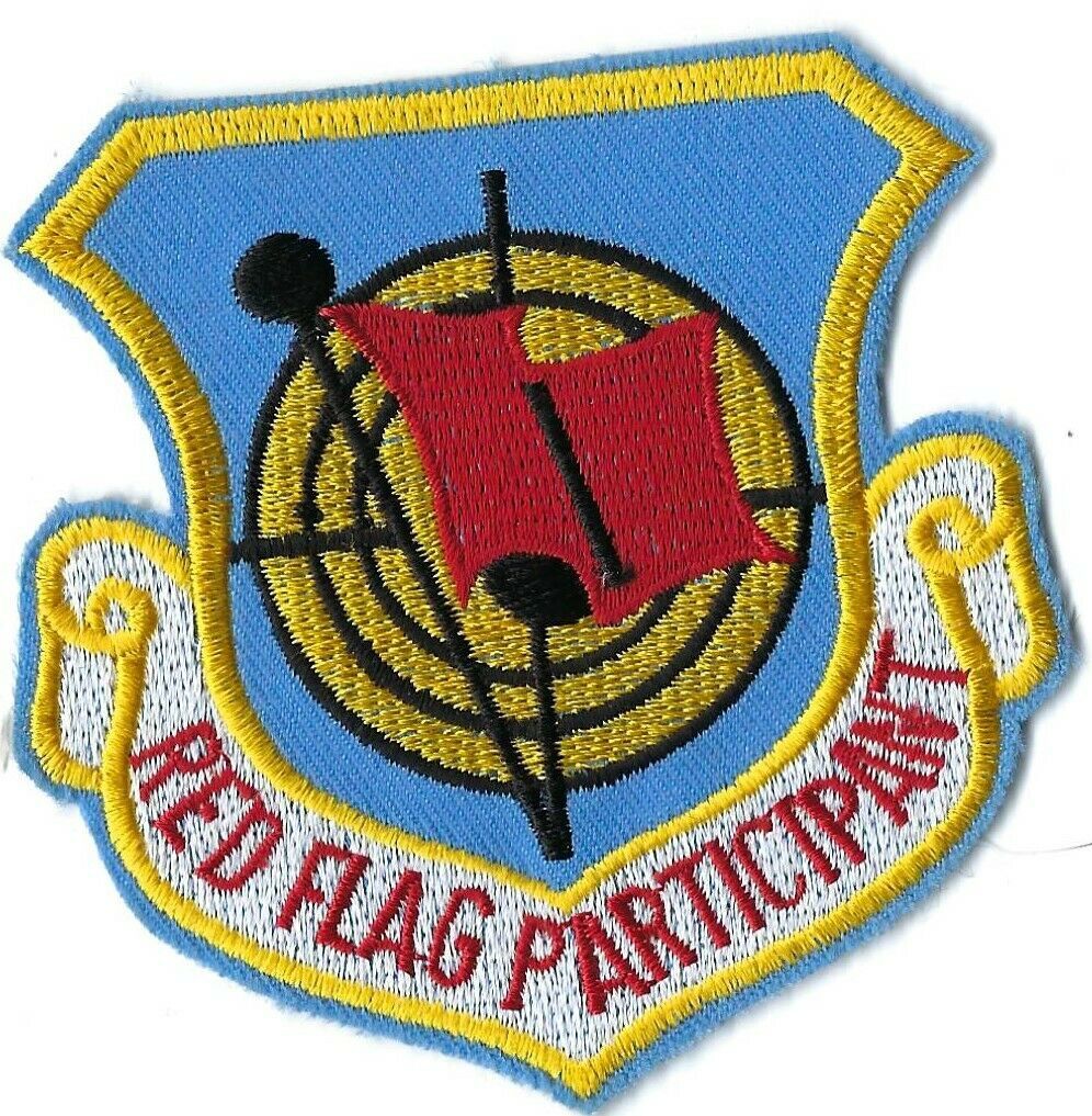 USAF RED FLAG PARTICIPANT MILITARY PATCH - Special Experiences