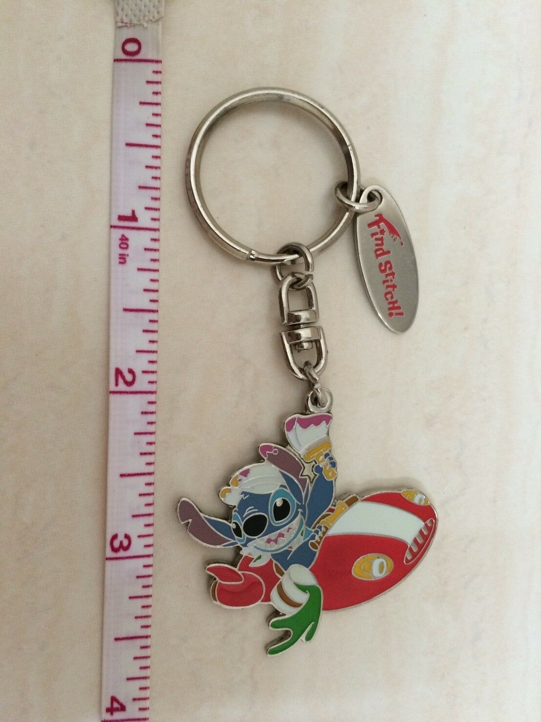 Disney Stitch Keychain. Find Stitch Theme. Pretty and Rare Collection