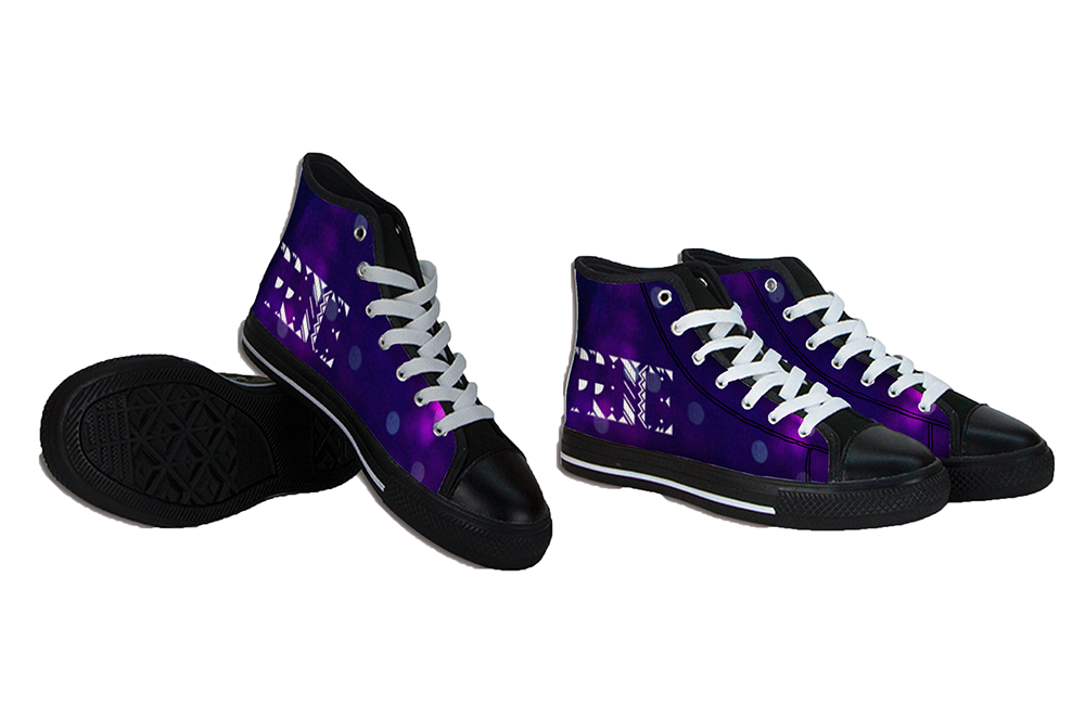 Prince Purple Rain Superbowl Halftime Top High Canvas Men ...