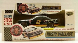 NASCAR Rusty Wallace #2 Diecast Metal/Plastic Official Stock Car Collection 