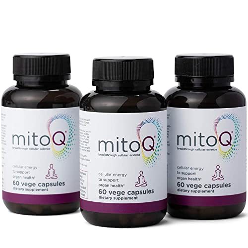 MitoQ Advanced CoQ10 Ubiquinol Supplement, Antioxidant Support for Mitochondria,