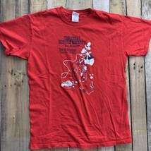 Great Bicycle Roundup Tour De Belleville 2012 Men&#39;s T-Shirt Size M Red - £10.96 GBP