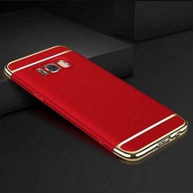 Red & Gold Hard Case for Samsung Galaxy S8+ / S8 Plus - Heavy Duty Cover USA image 2