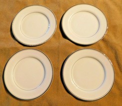 Set of 4 Simplicity Fine China Dessert/Bread Plates Japan- 6 1/4&quot; - $8.86