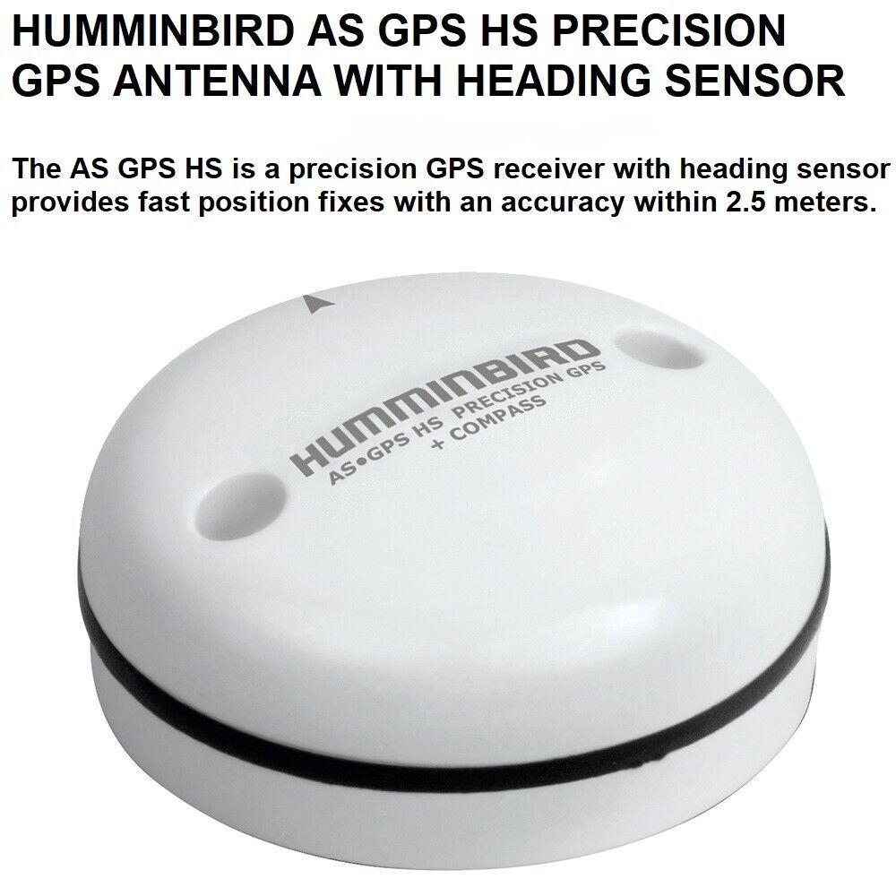 Humminbird ASGPSHS GPS PRECISION GPS ANTENNA WITH HEADING SENSOR