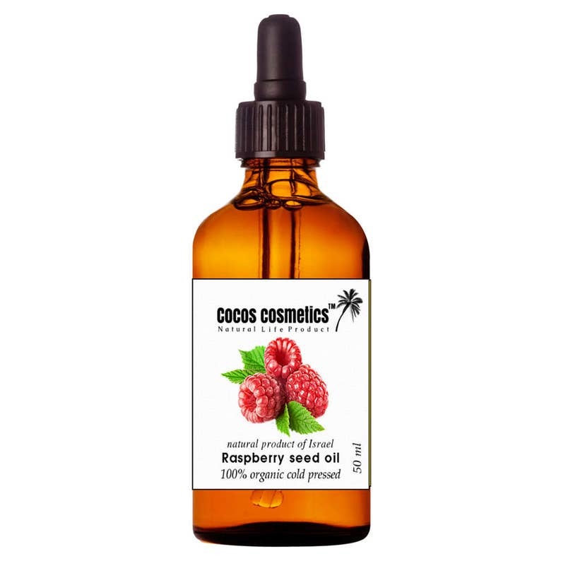 Red Raspberry seed oil 100 ml Pure unrefined cold pressed raspberry seed oil
