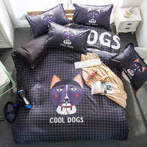 3D Cool Dogs 309 Bed Pillowcases Quilt Duvet Cover Set Single Queen King Size AU - $90.04+