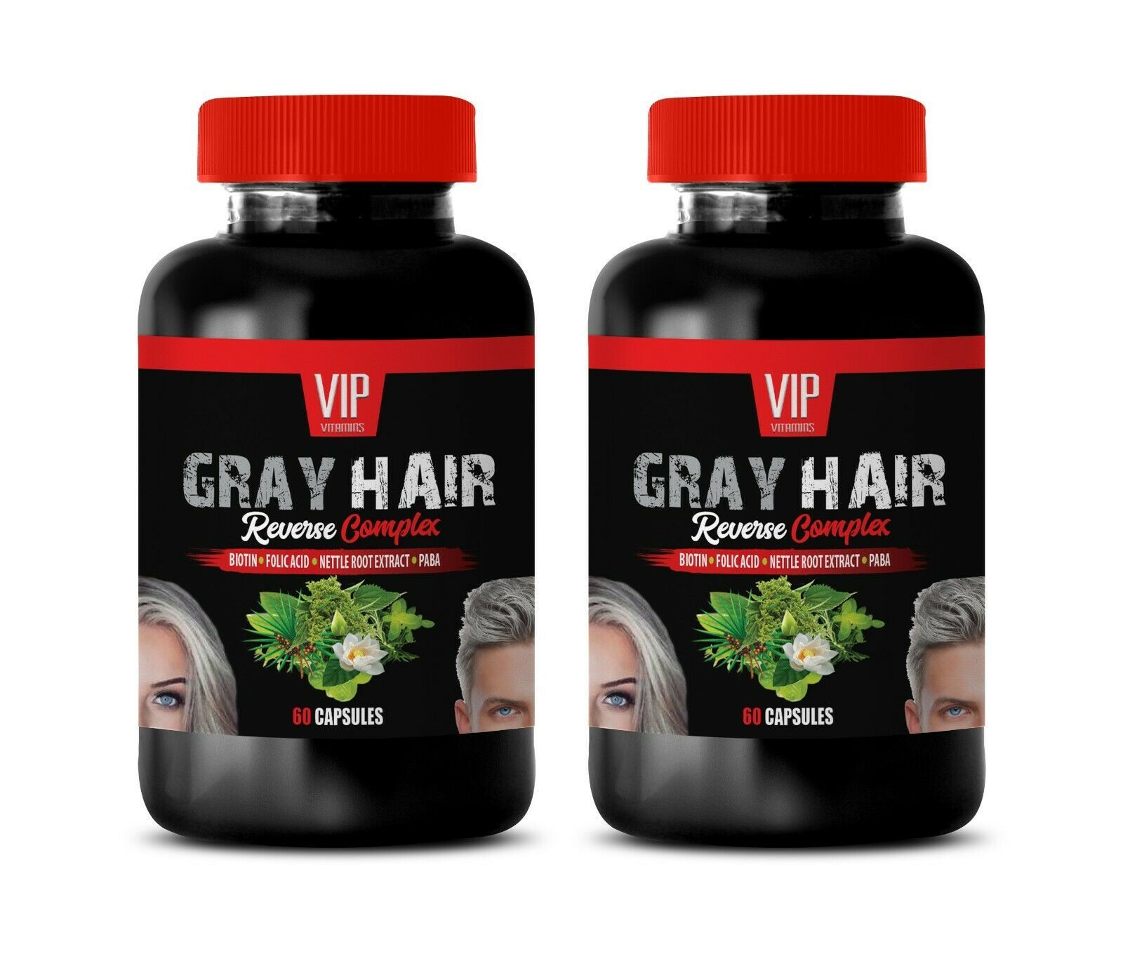 hair loss for men GRAY HAIR REVERSE zinc hair vitamins 2B Herbs