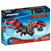 Playmobil 70727 - How to Train Your Dragon - Hiccup and Light Up Toothle... - $48.20