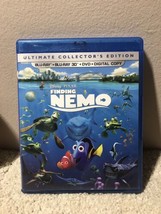 Disney Finding Nemo Ultimate Collector's Ed. 3D Blu Ray 4 Disc (Missing Dvd) - $9.85