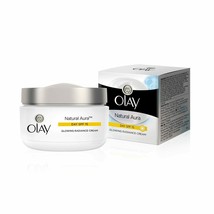 Olay Natural Aura Day Cream Vitamin B3 Pro B5 E and SPF 15 50 gm - $15.86