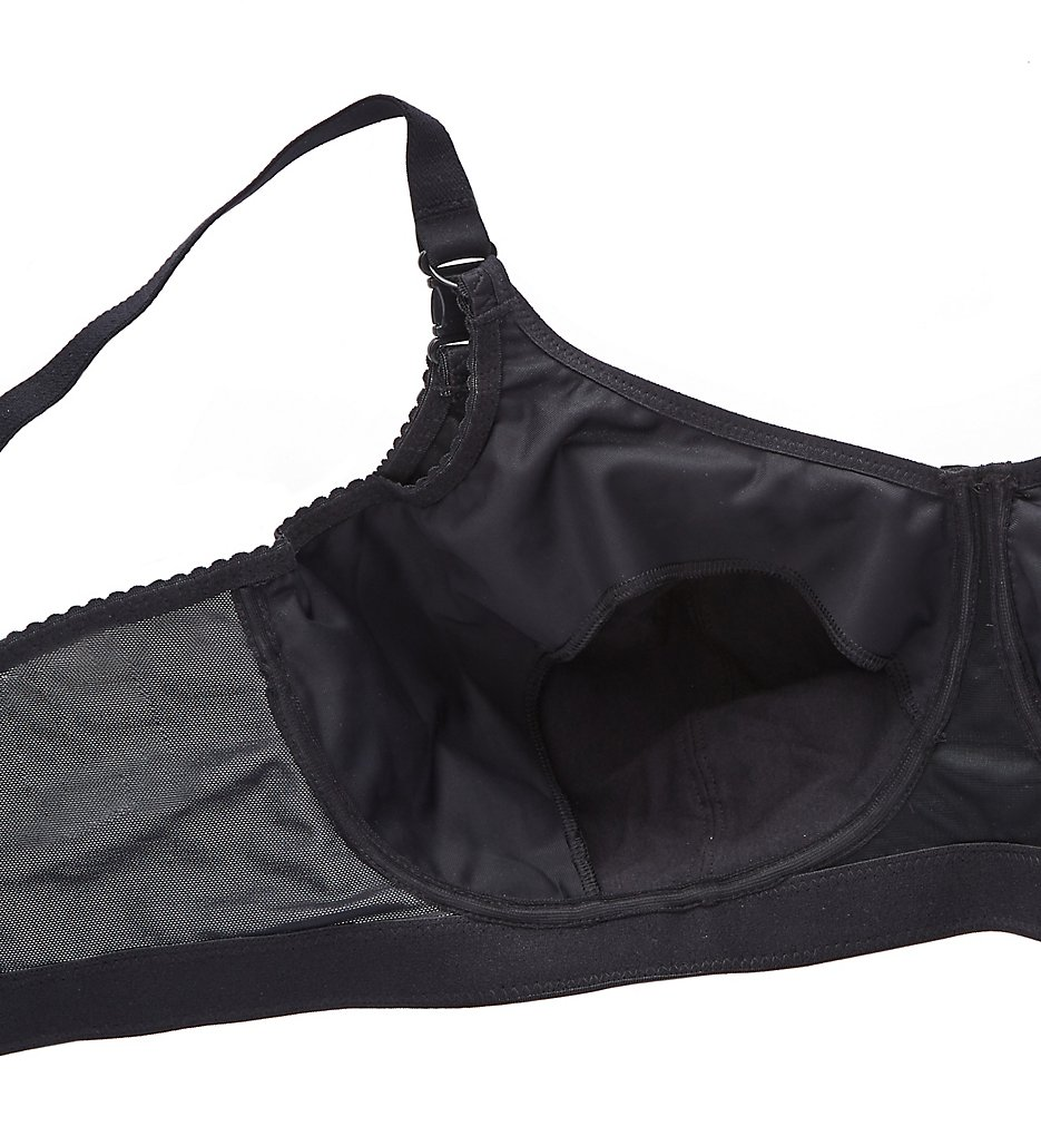 Elomi BLACK Beatrice Soft Cup Nursing Bra, US 40H, UK 40FF Bras
