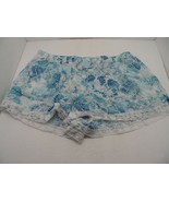 Adore Me Women&#39;s Cozy Soft Shorts Loungewear Sleepwear 410 Blue White Si... - $4.74