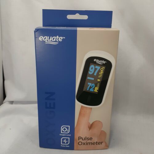 Equate Finger Pulse Oximeter C20 Blood Oxygen Saturation Level Rate SPO2 Monitor Oximeters