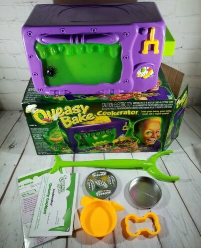 Hasbro 2002 Queasy Bake Cookerator Electric Oven Set For Gross Cooking ...