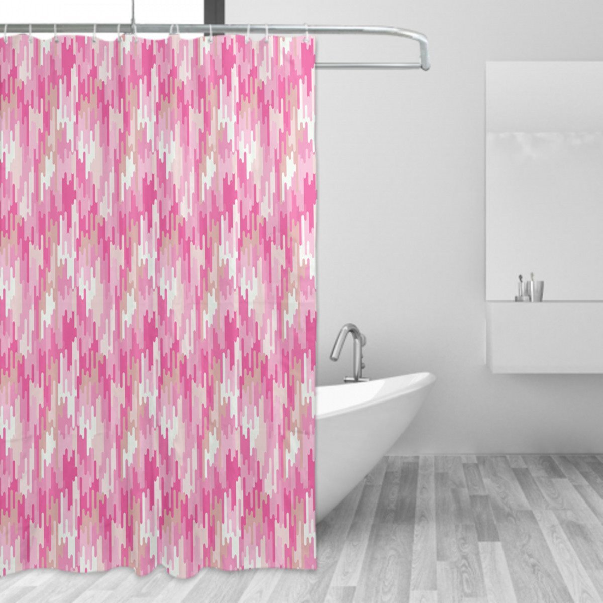 Ornate Vibrant Art Shower Curtain Shower Curtains