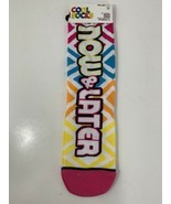Now &amp; Later Cool Socks crew fruit candy printed women’s size 5-11 new - $7.91