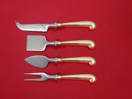 Queen Anne Williamsburg by Stieff Sterling Cheese Serving Set 4pc HH WS Custom - $364.42